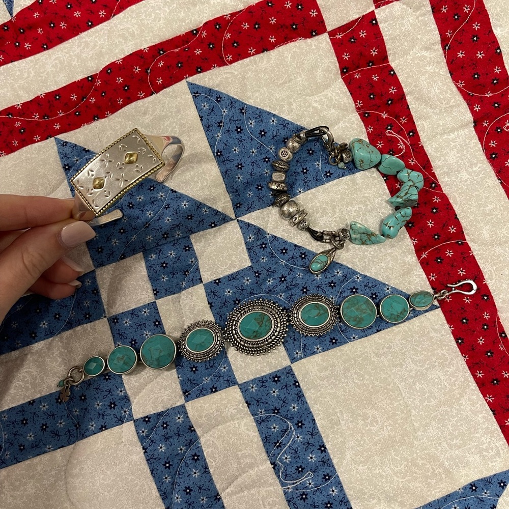 Set of 3 Lucky Brand Bracelets gently used